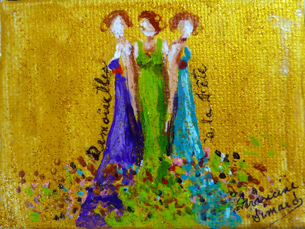 Demoiselles à la fête