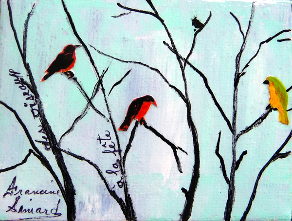 Des oiseaux à la fête