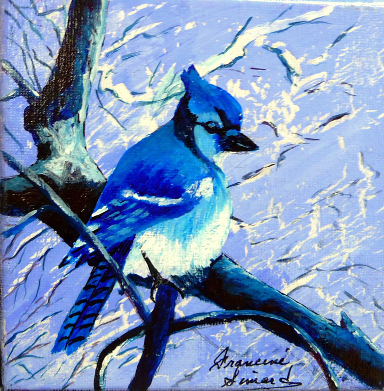 Gaie bleu